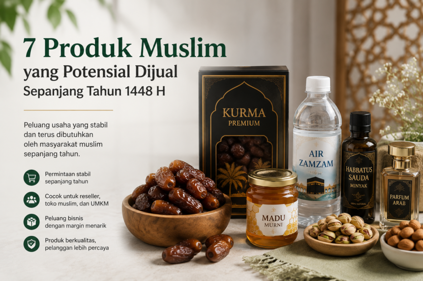 7 Produk Muslim yang Potensial Dijual Sepanjang Tahun 1448 H