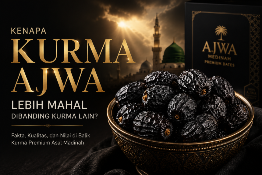 Kenapa Harga Kurma Ajwa Lebih Mahal Dibanding Kurma Lain?