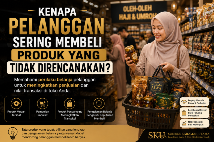 Kenapa Pelanggan Sering Membeli Produk yang Tidak Direncanakan?