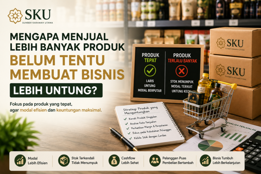 Mengapa Menjual Lebih Banyak Produk Belum Tentu Membuat Bisnis Lebih Untung?