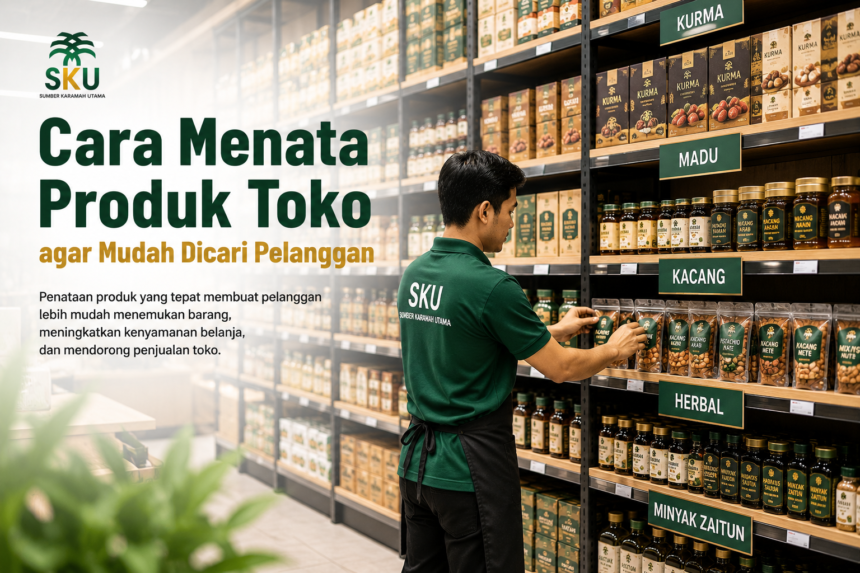 Cara Menata Produk Agar Mudah Dicari Pelanggan