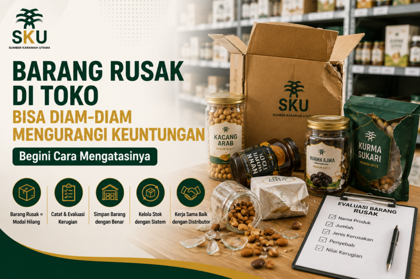 Barang Rusak di Toko Bisa Diam-Diam Mengurangi Keuntungan, Begini Cara Mengatasinya