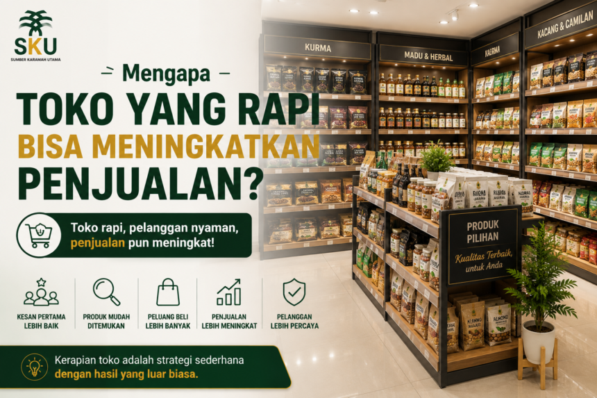 Mengapa Toko yang Rapi Bisa Meningkatkan Penjualan?
