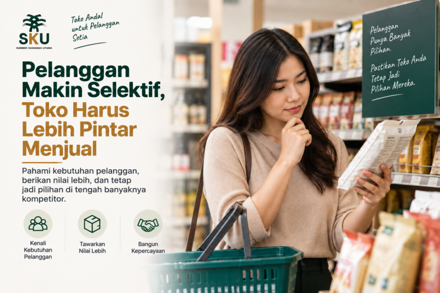 Pelanggan Makin Selektif, Toko Harus Lebih Pintar Menjual