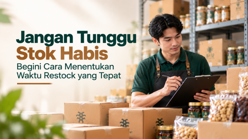 Jangan Tunggu Stok Habis Begini Cara Menentukan Waktu Restock yang Tepat
