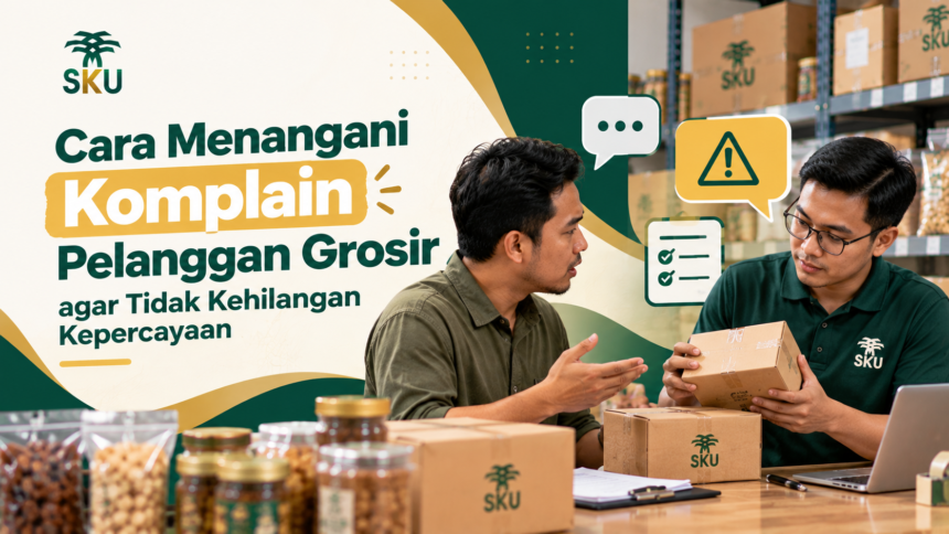 Cara Menangani Komplain Pelanggan Grosir agar Tidak Kehilangan Kepercayaan